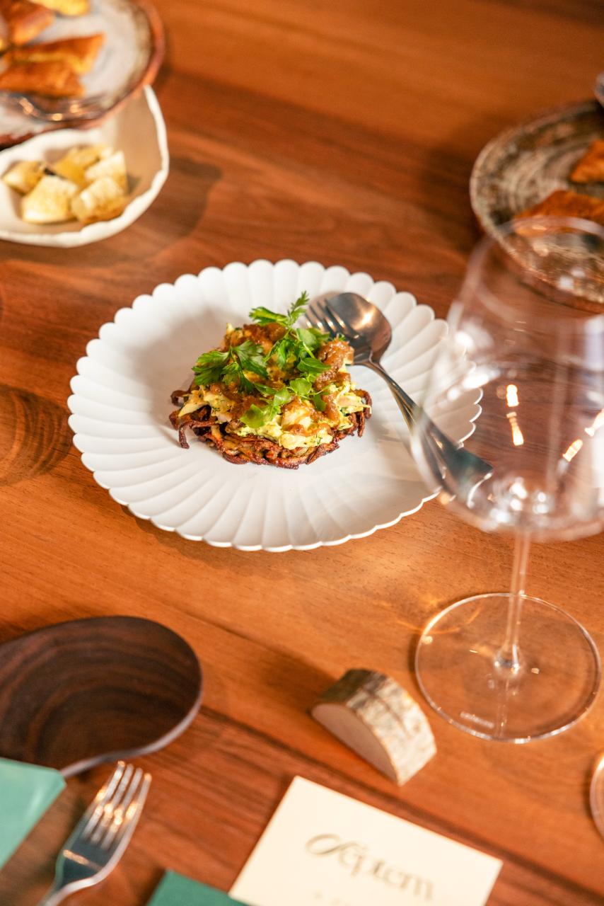 Herb dish with Septem card