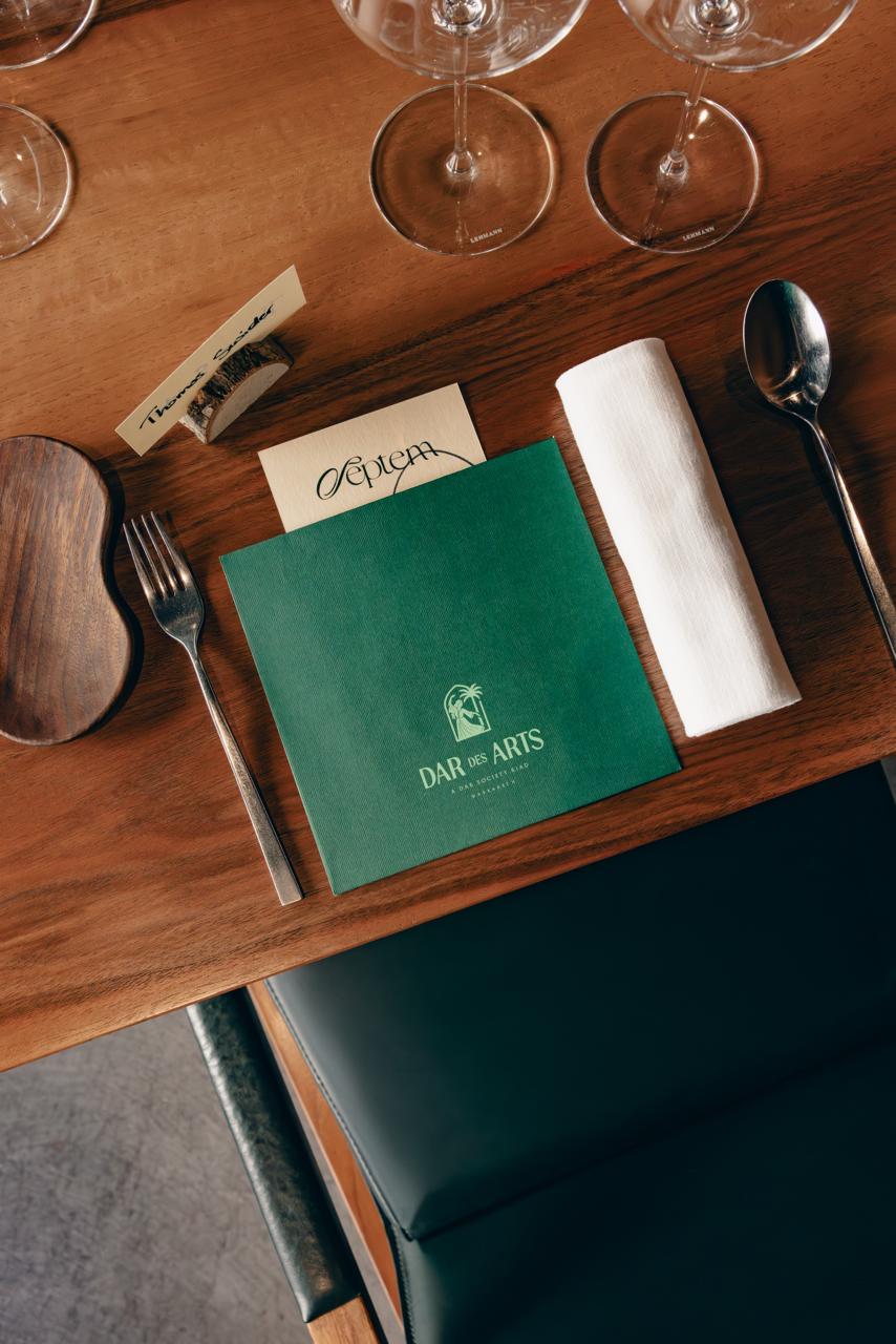 Septem menu at Dar des Arts